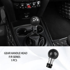 Car Interior Accessories For Mini Cooper F54 F55 F56 F57 F60 Real Carbon Fiber Decorative Cover Sticker Protective Auto Part