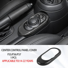Car Interior Accessories For Mini Cooper F54 F55 F56 F57 F60 Real Carbon Fiber Decorative Cover Sticker Protective Auto Part