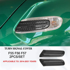 Car Interior Accessories For Mini Cooper F54 F55 F56 F57 F60 Real Carbon Fiber Decorative Cover Sticker Protective Auto Part