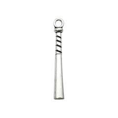 Fashion DIY Handmade Jewelry Accessories 15pcs Tibetan Silver Bracelets Necklaces Earrings Baseball Stick Pendants Wholesale