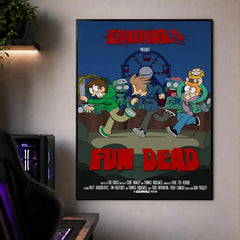Animation E-Eddsworld Edd Tom Tord Poster Waterproof HD Modern Peel And Stick Wall Decor Bedroom Living Room Dorm Office