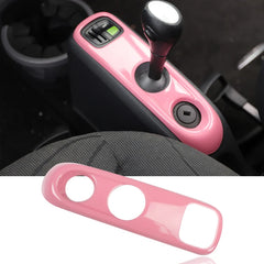 Car Interior Decoration Products ABS Protective Shell Pink Sticker For Mercedes Smart 451 Fortwo Car Modification Accessories