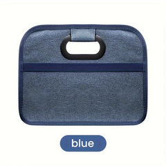 Car Trunk Organizer, Collapsible Compartment Car Organizer, Space-Saving, Foldable Waterproof for All Cars, SUVs, Mini-Vans