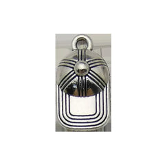 Fashion DIY Handmade Jewelry Accessories 15pcs Tibetan Silver Bracelets Necklaces Earrings Baseball Stick Pendants Wholesale