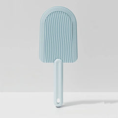 Dual-Sided Pet Grooming Brush: Detangling & Shedding Tool on One Side, Gentle Massage Bristles on the Reverse - for Pets