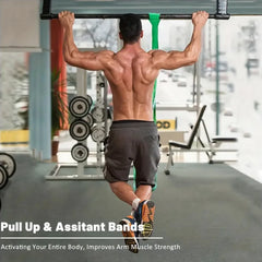 resistance Bands, Stackable TPE Resistance Bands for Strength Training, Fitness, Workout, Stretching, Home Gym and More