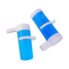 Plastic Pet Bird Hanging Automatic Drinking Fountain Feeder Parrot Feeding Cage Blue Parakeet Pigeon Bird Feeding Accessories