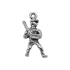 Fashion DIY Handmade Jewelry Accessories 15pcs Tibetan Silver Bracelets Necklaces Earrings Baseball Stick Pendants Wholesale