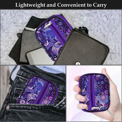 Travel Pill Organizer with Removable 7-Day Box, Stylish & Portable Case