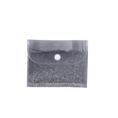 Travel Passport Organizer Holder Transparent PVC Envelope 1Pc Ultra Slim Design Secure Storage for Boarding Passes and Documents
