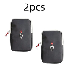 Travel Gadget Organizer Bag Portable digital cable bag Electronics Accessories Storage Carrying Case Pouch for USB power Bank