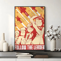 Animation E-Eddsworld Edd Tom Tord Poster Waterproof HD Modern Peel And Stick Wall Decor Bedroom Living Room Dorm Office