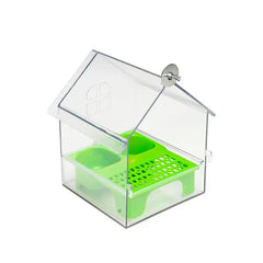 Hanging Parrot Feeder Prevent Scattering Bird Feeding Bowl Multifunction Bird Bath Parakeets Bathtub Bird Cage Accessories