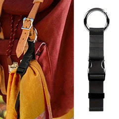 Travel Luggage Fixed Strap Backpack External Strap Portable Strap With Release Buckle Add-A-Bag Luggage Strap Belt Jacket Holder