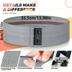 Resistance Bands, Fabric Workout Bands for Women & Men, Cloth Booty Resistance Loop Bands, Thick Squat Bands for Butt/Legs/Thigh