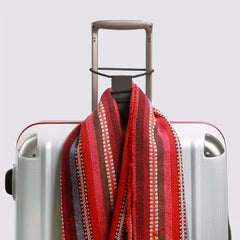 Adjustable Luggage Add A Bag Strap, Multicolor Suitcase Connecting Belt with Elastic Loops to Secure Extra Bags for Travel