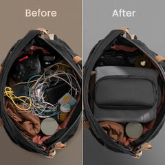Electronics Organizer Travel Case, Cable Organizer for Essentials, Storage for Cord, Phone, Cables, Airpods, USB Flash Drive