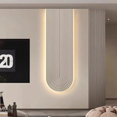 LED decorative wall lights Modern Minimalist Line Mural Light Home Living Room Background wall art light Home hallway wall light