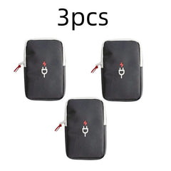 Travel Gadget Organizer Bag Portable digital cable bag Electronics Accessories Storage Carrying Case Pouch for USB power Bank