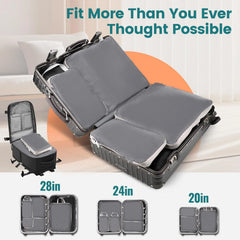Compression Packing Cubes for Travel Organizers Bag Travel Packing Organizers Luggage Cubes for Packing Ultralight Expandable