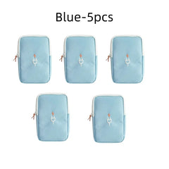 Travel Gadget Organizer Bag Portable digital cable bag Electronics Accessories Storage Carrying Case Pouch for USB power Bank