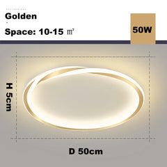 Modern LED Room Decoration Ring Ceiling Light Living Room Bedroom Dining Room Ceiling Lamp Indoor Lighting Decorative Lamps