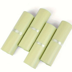 50 PCS/Set Express Bag Packing Bag Thickened Cream apricot Clothing Mail Waterproof Packing Bag Logistics Packing Bag