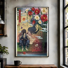 Anime D-Dororo Bathroom Room Wall Decor Hallway Aesthetic Easy Apply Easy Installation Poster