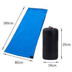 Sleeping Bag Blanket Polar Fleece Isolation Liner Lightweight Camping Accessories