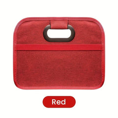 Car Trunk Organizer, Collapsible Compartment Car Organizer, Space-Saving, Foldable Waterproof for All Cars, SUVs, Mini-Vans