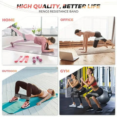 Resistance Bands, Fabric Workout Bands for Women & Men, Cloth Booty Resistance Loop Bands, Thick Squat Bands for Butt/Legs/Thigh