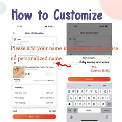 Custom Name Wooden Personalized Baby Pacifier Chain Silicone Bead Dummy Nipple Holder Guard Teether Pendant Baby Accessories