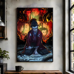 Anime D-Dororo Bathroom Room Wall Decor Hallway Aesthetic Easy Apply Easy Installation Poster