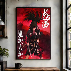 Anime D-Dororo Bathroom Room Wall Decor Hallway Aesthetic Easy Apply Easy Installation Poster