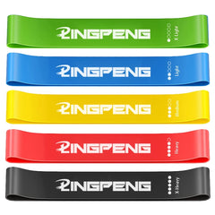 Resistance Exercise Loop Bands Set Workout Bands for Women and Men Stretch Bands 5 Different Resistance Levels for Booty Legs