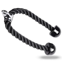 Gym Accessories Fitness Tricep Rope Cable Pull Down Rope Weights Handles For Workout Muscle Training Exercise