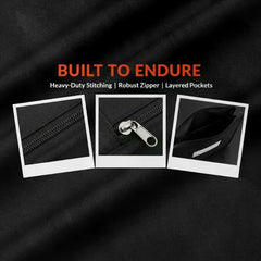Large Capacity Car Organizer for Interior Storage Convenient for Fuel Card and Registration Documents