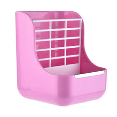 Cage Accessories Pet Feeding Rack Guinea Pig Small Animal Supplies Hamster Feeder Rabbit Feeding Bowl Rabbit Hay Feeder