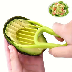 3 in 1 Plastic Avocado Fruit Slicer Outdoor Household Kitchen Camping Accessories Multifunctional Cutting Tool