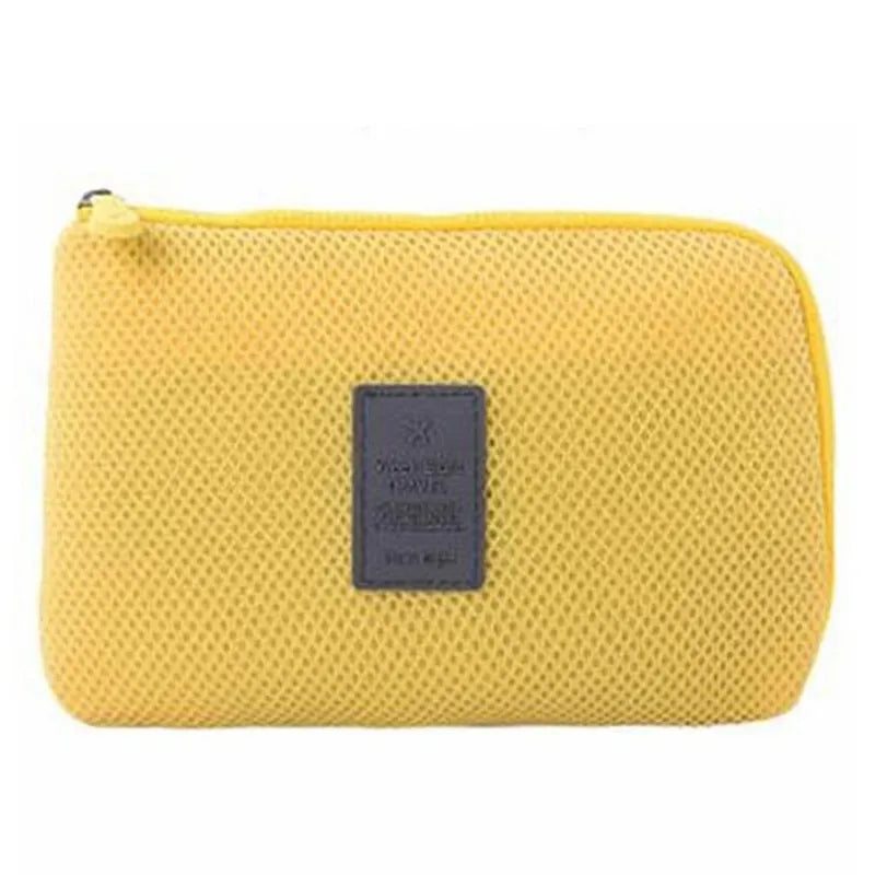 Travel Accessory Cable Bag Portable Digital USB Electronic Organizer Gadget Case Travel Cellphone Charge Mobile Charger Holder