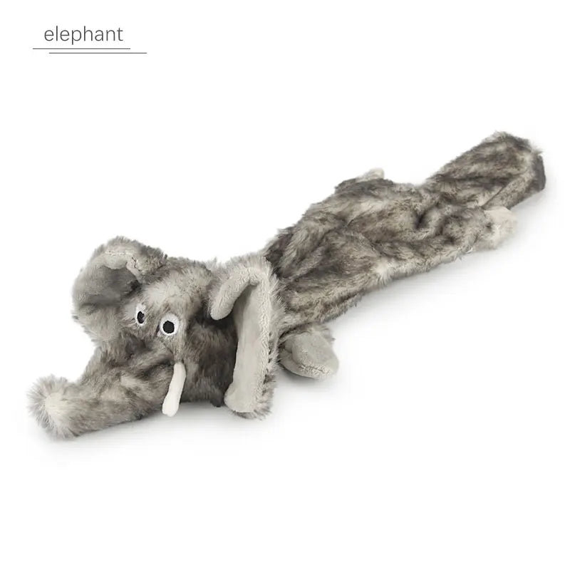 Elephant Dog Toy Plush Pet Toys Cleaning Teeth Teddy Puppy Chew Squeak Pet Toy