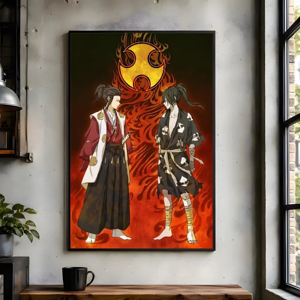 Anime D-Dororo Bathroom Room Wall Decor Hallway Aesthetic Easy Apply Easy Installation Poster