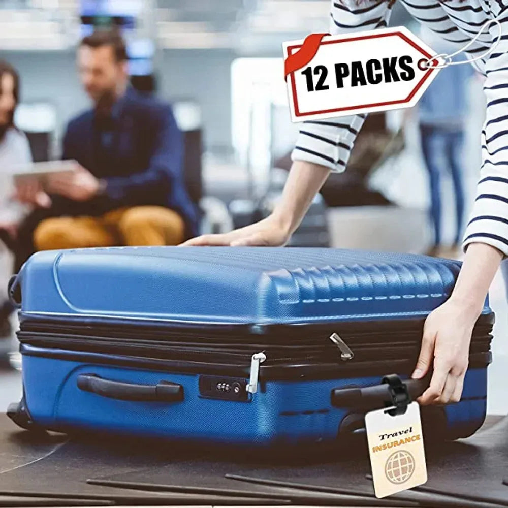 Customized Personal Photo Luggage Tag Can Be Used for Backpacks Suitcases Stylish Design Perfect Gift for Holidays and Birthdays