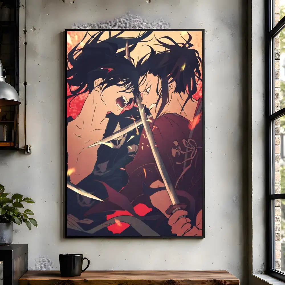 Anime D-Dororo Bathroom Room Wall Decor Hallway Aesthetic Easy Apply Easy Installation Poster
