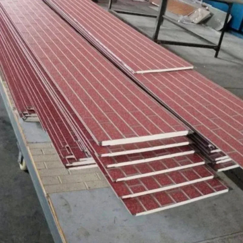 Earthquake Proof Exterior Wall Decorative Panel Metal Carving Board Exterior Wall Insulation Decoration Integrated Board