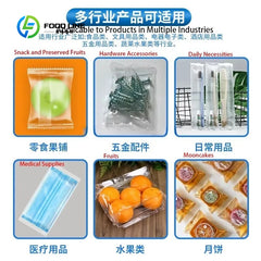 Customized Full Auto Pillow Type Packaging Machine For Food Snack Biscuit Bread Candy Chocolate Wrapping Packing Line
