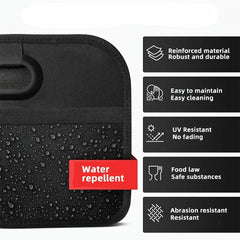 Car Trunk Organizer, Collapsible Compartment Car Organizer, Space-Saving, Foldable Waterproof for All Cars, SUVs, Mini-Vans
