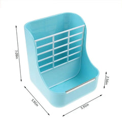 Cage Accessories Pet Feeding Rack Guinea Pig Small Animal Supplies Hamster Feeder Rabbit Feeding Bowl Rabbit Hay Feeder