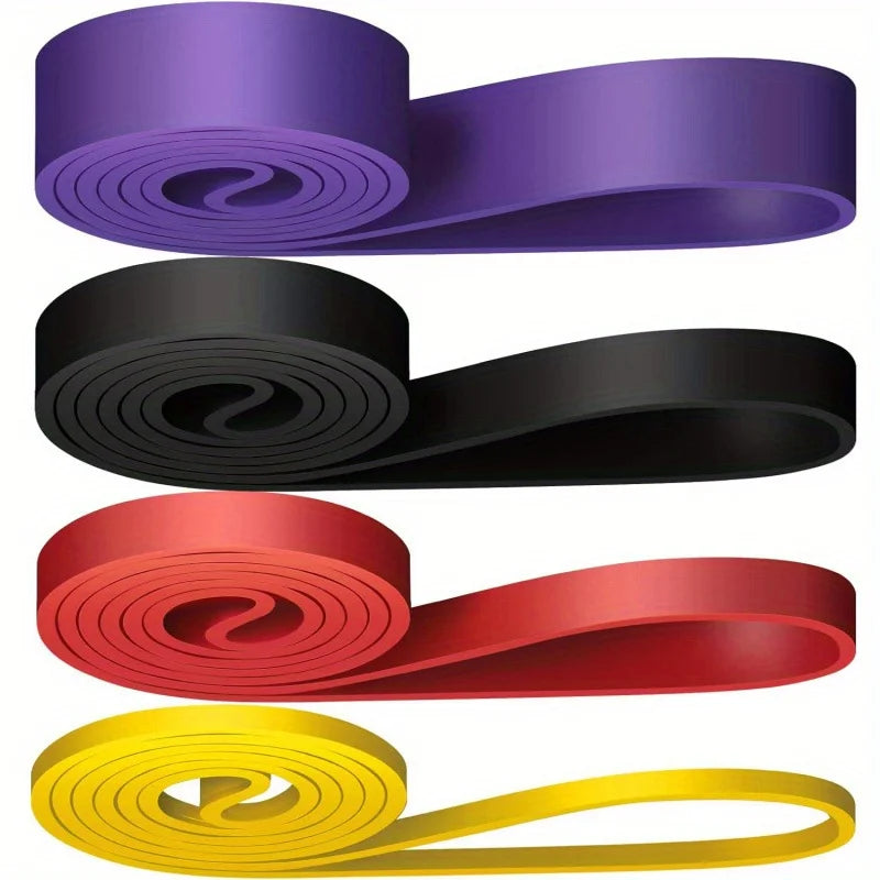 resistance Bands, Stackable TPE Resistance Bands for Strength Training, Fitness, Workout, Stretching, Home Gym and More