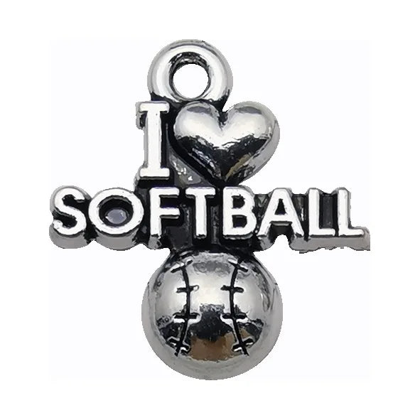 Fashion DIY Handmade Jewelry Accessories 15pcs Tibetan Silver Bracelets Necklaces Earrings Baseball Stick Pendants Wholesale